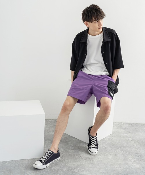 THE NORTH FACE(ザノースフェイス)の「THE NORTH FACE ザ・ノースフェイス STEEP SHORTS 軽撥水 クライミングショーツ(その他パンツ・メンズ・ブラック/ベージュ/ブルー/パープル・M/XL/L)」の18枚目の写真