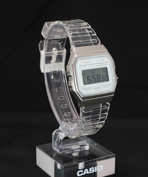 CASIO(カシオ)の「CASIO Collection / F-91WS-7JH(デジタル腕時計・メンズ・クリア・FREE)」の8枚目の写真