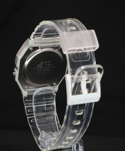 CASIO(カシオ)の「CASIO Collection / F-91WS-7JH(デジタル腕時計・メンズ・クリア・FREE)」の10枚目の写真