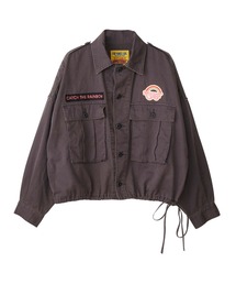 HYSTERIC GLAMOUR | オーバーサイズミリタリーシャツ(シャツ/ブラウス)