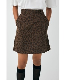 LEOPARD ミニスカート