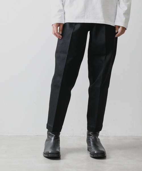 KAZUYUKI KUMAGAI ATTACHMENT 11ozワイドデニム ATTACHMENT(アタッチメント) - 11oz DENIM WIDE CURVE JEANS – Area