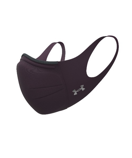 UNDER ARMOUR（アンダーアーマー）の「UAスポーツマスク フェザーウエイト（トレーニング/メンズ/レディース）（その他雑貨・レディース・ブラック/ネイビー/グレー/パープル/グレイッシュブルー/グレー系カモフラージュ/ブラック×ブラック・XS-S/M-L/S-M/L-XL/XXL）」の7枚目の写真