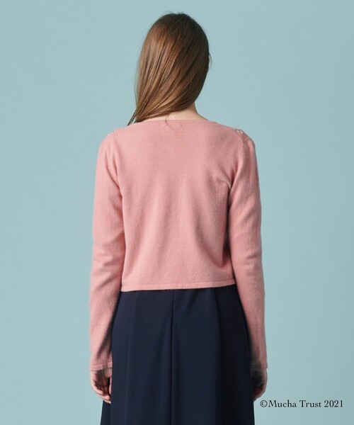 TOCCA（トッカ）の「FOUR FLOWERS ROSE KNIT カーディガン