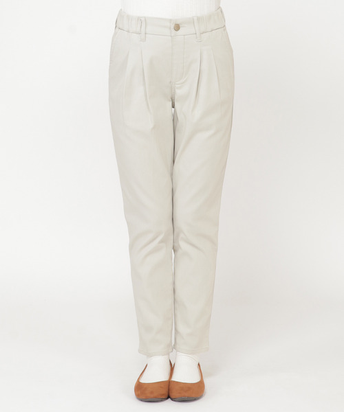 LBC(エルビーシー)の「※WEB限定※裏起毛テーパードパンツ(その他パンツ・レディース・ホワイト/ライトグレー/ブラック/マスタード/ネイビー・S/M/L)」の14枚目の写真