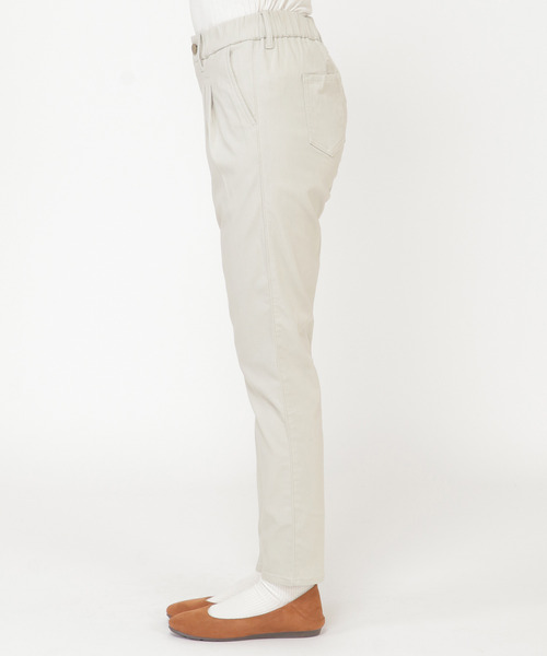 LBC(エルビーシー)の「※WEB限定※裏起毛テーパードパンツ(その他パンツ・レディース・ホワイト/ライトグレー/ブラック/マスタード/ネイビー・S/M/L)」の22枚目の写真