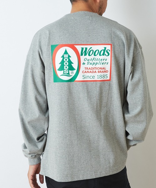 Woods(ウッズ)の「【WOODS / ウッズ】スーパーヘビー ポケットロングT-shirt(Tシャツ/カットソー・メンズ・ライトグレー/ブラック/アイボリー・M/L)」の14枚目の写真