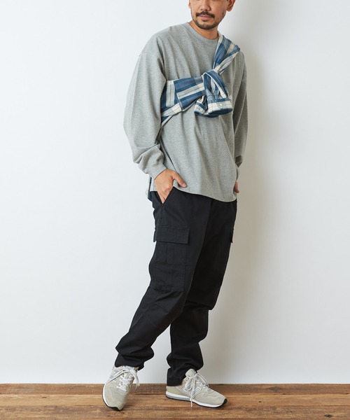 Woods(ウッズ)の「【WOODS / ウッズ】スーパーヘビー ポケットロングT-shirt(Tシャツ/カットソー・メンズ・ライトグレー/ブラック/アイボリー・M/L)」の22枚目の写真
