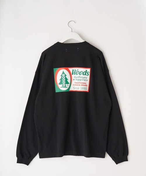 Woods(ウッズ)の「【WOODS / ウッズ】スーパーヘビー ポケットロングT-shirt(Tシャツ/カットソー・メンズ・ライトグレー/ブラック/アイボリー・M/L)」の6枚目の写真