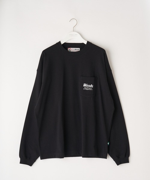 Woods(ウッズ)の「【WOODS / ウッズ】スーパーヘビー ポケットロングT-shirt(Tシャツ/カットソー・メンズ・ライトグレー/ブラック/アイボリー・M/L)」の11枚目の写真