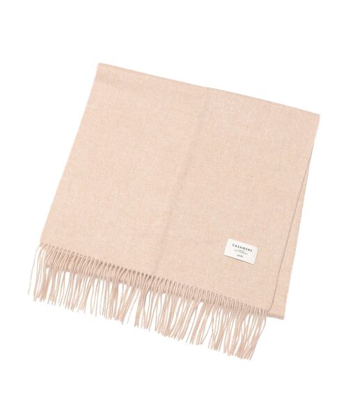 SHIPS（シップス）の「ソリッドカシミヤストール 21FW◇（ストール/ショール・レディース・ベージュ/ネイビー/グリーン・ONE SIZE）」の14枚目の写真