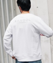 KANGOL カンゴール /ブランド別注 ビッグシルエット オーバーサイズ ロゴ刺繍 スウェット トレーナー