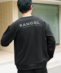 KANGOL カンゴール /ブランド別注 ビッグシルエット オーバーサイズ ロゴ刺繍 スウェット トレーナー