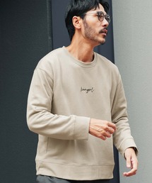 KANGOL カンゴール /ブランド別注 ビッグシルエット オーバーサイズ ロゴ刺繍 スウェット トレーナー