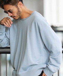 KANGOL カンゴール /ブランド別注 ビッグシルエット オーバーサイズ ロゴ刺繍 スウェット トレーナー