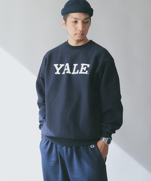 《新品未着用/レア/ゆるダボ》YALE ヘビーウェイトスウェット L 紺