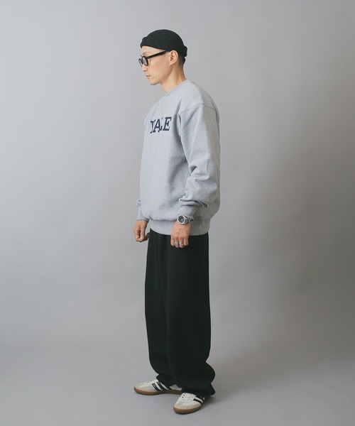 WAIPER.inc(ワイパーインク)の「YALEロゴ ヘビーウェイトスウェットシャツ(スウェット・メンズ・ネイビー/グレー・M/L/XL)」の21枚目の写真