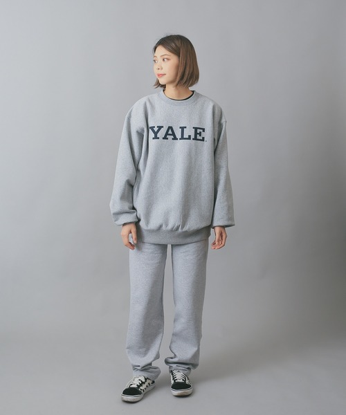 WAIPER.inc(ワイパーインク)の「YALEロゴ ヘビーウェイトスウェットシャツ(スウェット・メンズ・ネイビー/グレー・M/L/XL)」の12枚目の写真