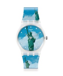 SWATCH(XEHb`)́ySWATCH×MoMAzNEW YORK BY TADANORI YOKOO, THE WATCH(AiOrv)