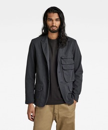 G-STAR | STACKED POCKET BLAZER CONSTRUCTED/テーラードジャケット/ブレザー(テーラードジャケット)