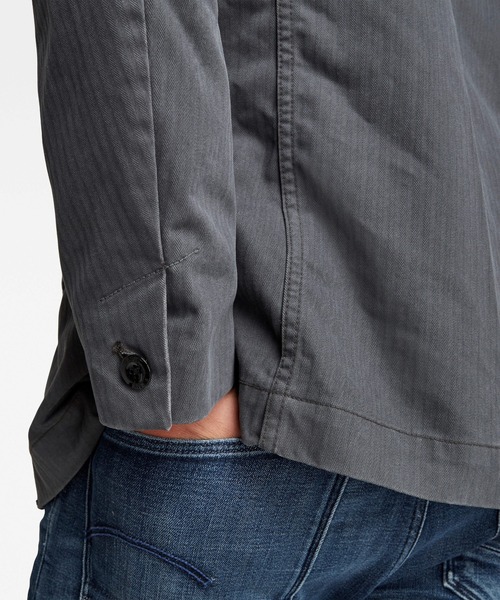 G-STAR（ジースター）の「STACKED POCKET BLAZER CONSTRUCTED/テーラードジャケット/ブレザー（テーラードジャケット・メンズ・ダークオリーブ/ダークグレー/ブルー系その他・SMALL/MEDIUM/LARGE/X-LARGE/X-SMALL）」の6枚目の写真