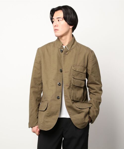 G-STAR（ジースター）の「STACKED POCKET BLAZER CONSTRUCTED/テーラードジャケット/ブレザー（テーラードジャケット・メンズ・ダークオリーブ/ダークグレー/ブルー系その他・SMALL/MEDIUM/LARGE/X-LARGE/X-SMALL）」の19枚目の写真