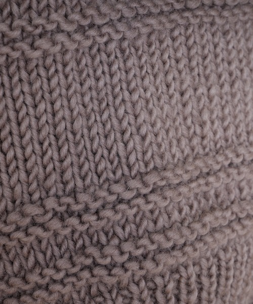 CIAOPANIC（チャオパニック）の「ハンドニットカーディガン（カーディガン/ボレロ・レディース・オフホワイト/モスグリーン/モカ・FREE）」の10枚目の写真