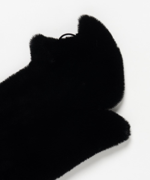 Fil Daraignee（フィルダレニエ）の「Fil Daraignee/cat rex（ストール/ショール・レディース・ピンク/オフホワイト/グレー/ブラック・FREE）」の20枚目の写真