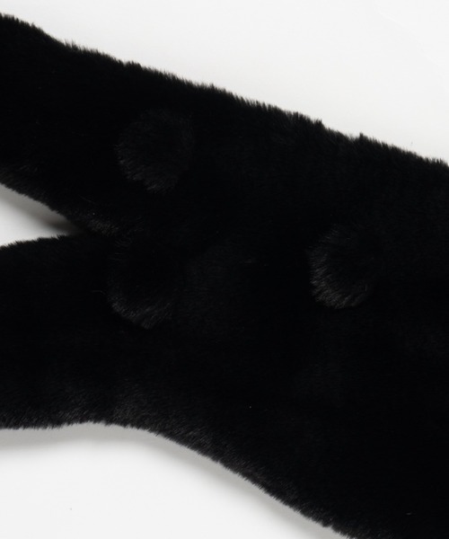 Fil Daraignee（フィルダレニエ）の「Fil Daraignee/cat rex（ストール/ショール・レディース・ピンク/オフホワイト/グレー/ブラック・FREE）」の18枚目の写真