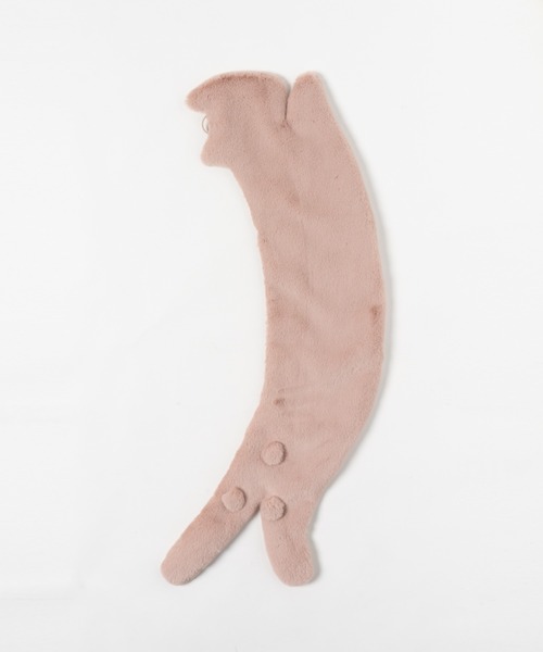 Fil Daraignee（フィルダレニエ）の「Fil Daraignee/cat rex（ストール/ショール・レディース・ピンク/オフホワイト/グレー/ブラック・FREE）」の16枚目の写真