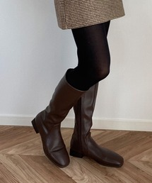 LAUIR | スクエアミドルブーツ(ブーツ)