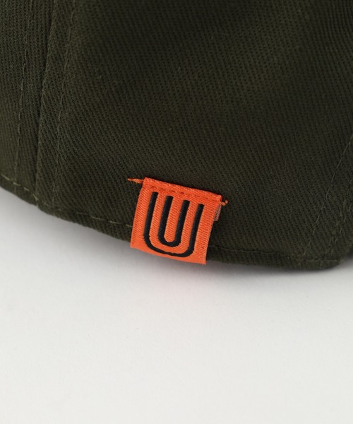 UNIVERSAL OVERALL(ユニバーサルオーバーオール)の「【UNIVERSAL OVERALL】KIDS カレッジロゴ刺繍 ワッペンCAP(キャップ・キッズ・ブラック/グリーン/アイボリー・FREE)」の9枚目の写真
