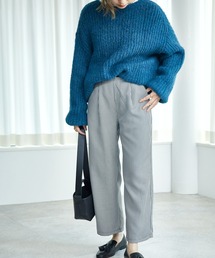 ワンタックチェックパンツ