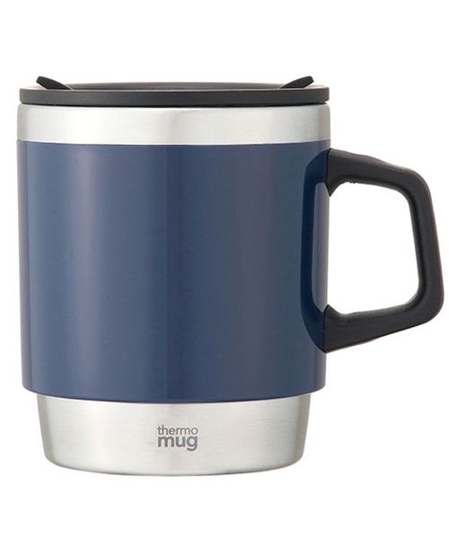 thermo mug（サーモ マグ）の「thermomug/サーモマグ STACKING MUG マグカップ 保温 保冷 アウトドア（グラス/マグカップ/タンブラー・メンズ・アイボリー/ブラック/イエロー/ネイビー/レッド・FREE）」の4枚目の写真