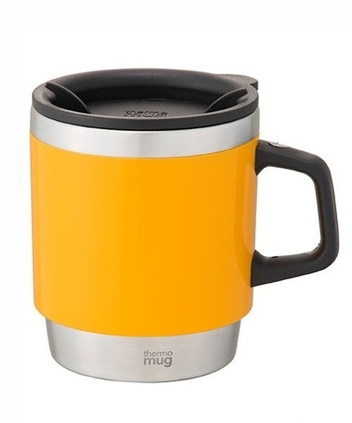 thermo mug（サーモ マグ）の「thermomug/サーモマグ STACKING MUG マグカップ 保温 保冷 アウトドア（グラス/マグカップ/タンブラー・メンズ・アイボリー/ブラック/イエロー/ネイビー/レッド・FREE）」の8枚目の写真