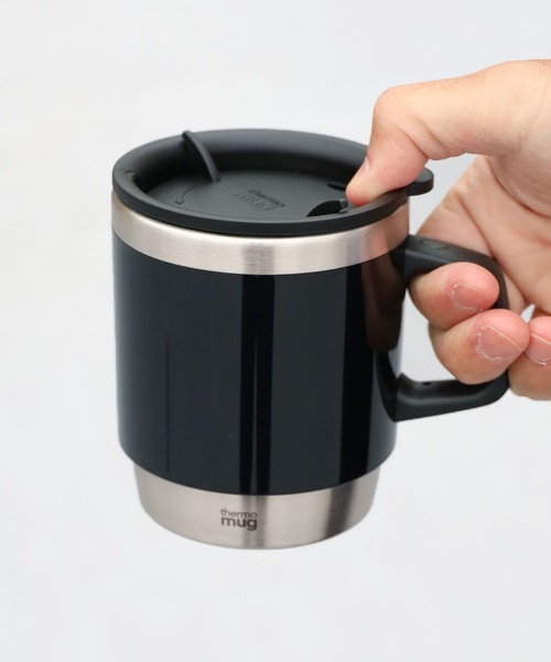 thermo mug（サーモ マグ）の「thermomug/サーモマグ STACKING MUG マグカップ 保温 保冷 アウトドア（グラス/マグカップ/タンブラー・メンズ・アイボリー/ブラック/イエロー/ネイビー/レッド・FREE）」の10枚目の写真