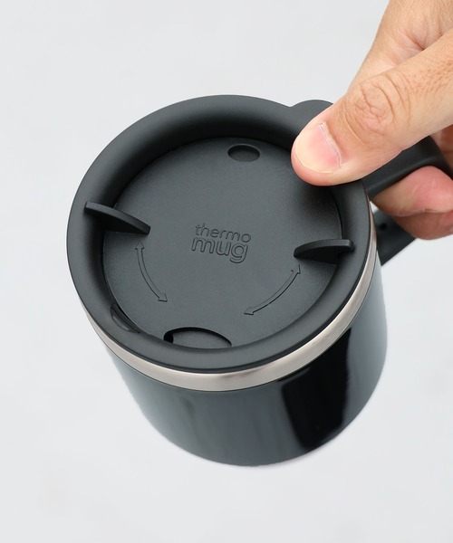 thermo mug（サーモ マグ）の「thermomug/サーモマグ STACKING MUG マグカップ 保温 保冷 アウトドア（グラス/マグカップ/タンブラー・メンズ・アイボリー/ブラック/イエロー/ネイビー/レッド・FREE）」の11枚目の写真