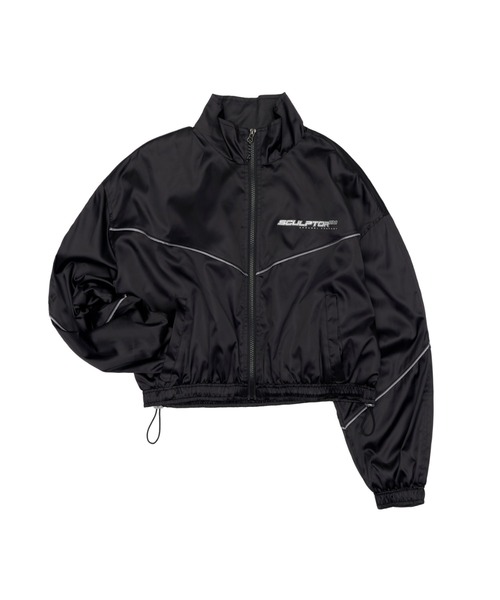 SCULPTOR（スカルプター）の「Satin Crop Windbreaker/サテンクロップウィンドブレーカー（その他アウター・レディース・ブラック/ライトグレー・FREE）」の20枚目の写真