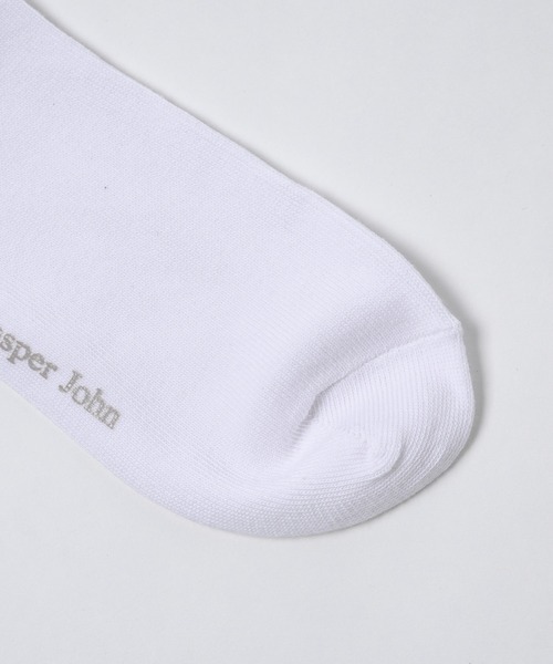 CASPER JOHN(キャスパージョン)の「3 piece half socks/3ピースハーフソックス(ソックス/靴下・メンズ・ホワイト・FREE)」の8枚目の写真