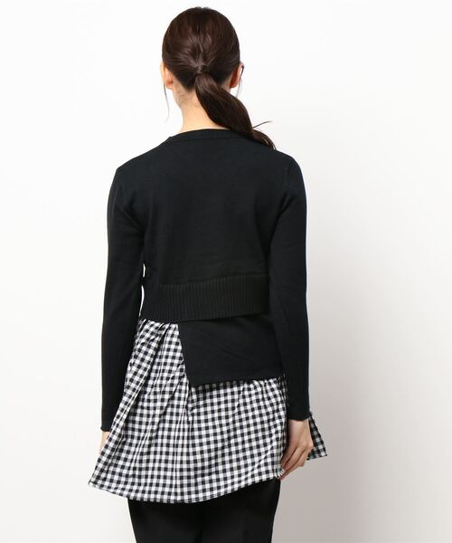 Narcissus（ナルシス）の「【Narcissus】レイヤードチェックニット（ニット/セーター・レディース・その他1・FREE）」の12枚目の写真