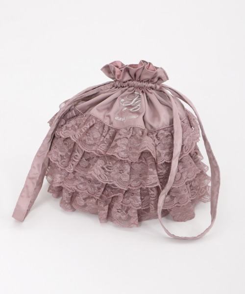 axes femme（アクシーズファム）の「サテンアドーラブルバッグ（ハンドバッグ・レディース・ピンク・FREE）」の7枚目の写真