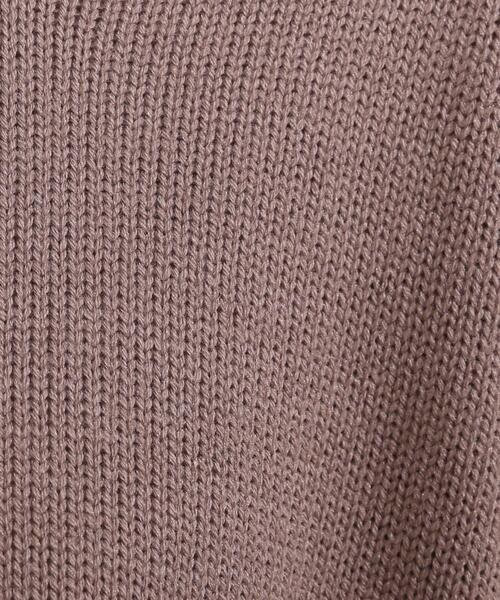 SHOO・LA・RUE（シューラルー）の「◆配色ステッチニットプルオーバー（ニット/セーター・レディース・ブラック系4/チョコ/ベージュ系その他7/ブルー系4・00）」の21枚目の写真