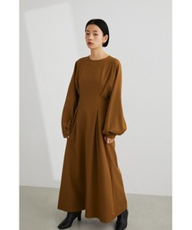 ウエストタックフレアワンピース