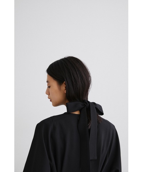 STYLEMIXER（スタイルミキサー）の「ウエストタックフレアワンピース（ワンピース・レディース・イエロー系その他/ライトベージュ/ブラック/ダークオレンジ・SMALL/MEDIUM）」の2枚目の写真