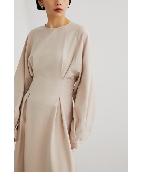 STYLEMIXER（スタイルミキサー）の「ウエストタックフレアワンピース（ワンピース・レディース・イエロー系その他/ライトベージュ/ブラック/ダークオレンジ・SMALL/MEDIUM）」の15枚目の写真