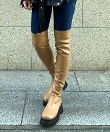 ◆ニーハイトラックソールワークブーツ