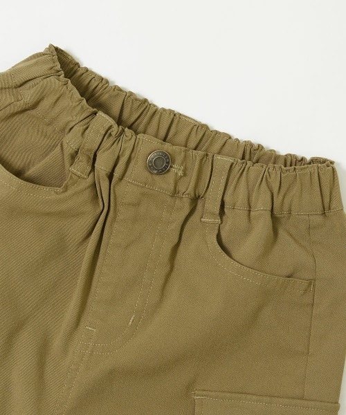 devirock（デビロック）の「ウルトラストレッチ ツイル カーゴパンツ（カーゴパンツ・キッズ・ブラック/ベージュ/カーキ・140cm/150cm/160cm/110cm/100cm/120cm/130cm）」の20枚目の写真