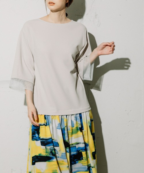 MARECHAL TERRE（マルシャルテル）の「柄プリントドッキングワンピース（ワンピース・レディース・ブラック系その他/イエロー系その他・MEDIUM）」の14枚目の写真