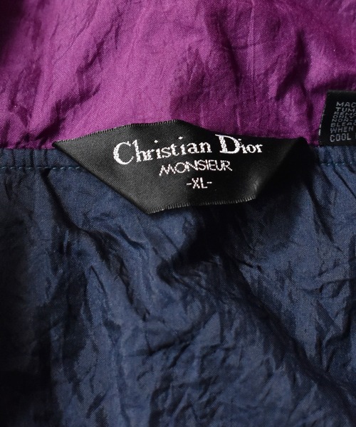 VINTAGE(ヴィンテージ)の「【ヴィンテージ古着】Christian Dior/クリスチャンディオール ナイロンジャケット(ナイロンジャケット・メンズ・ブルー・X-LARGE)」の4枚目の写真