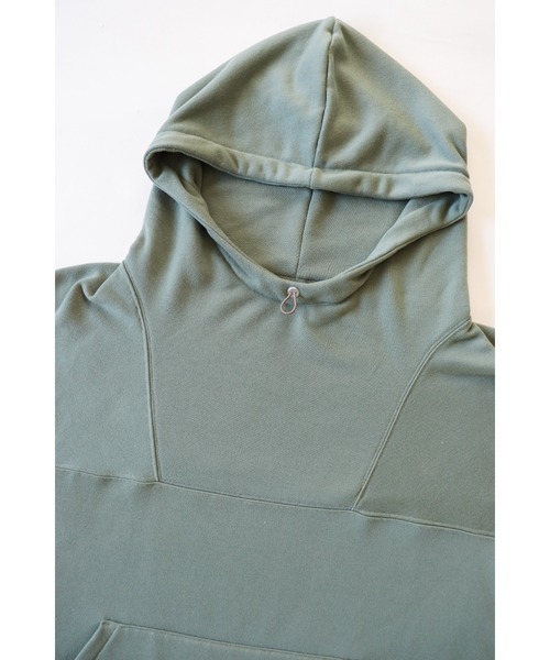 And A（アンドエー）の「AlexanderLeeChang アレキサンダーリーチャン / QUICK DRY HOODIE 22 クイックドライ フーディー オーバーサイズパーカー / AC012202（パーカー・メンズ・ネイビー/カーキ/オレンジ・3/2）」の11枚目の写真